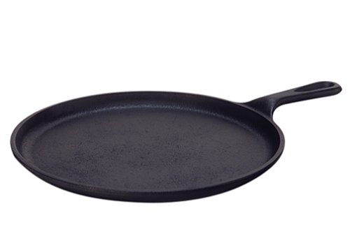 Lodge Logic Pre-Seasoned Round Griddle, 10.5″