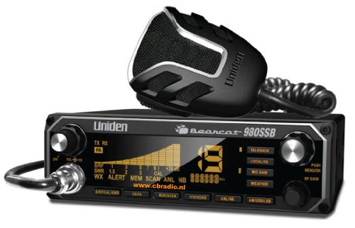 Uniden BEARCAT 980SSB CB Radio With Sideband And WeatherBand