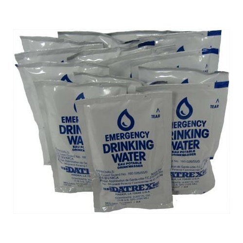 Datrex Emergency Water Packet – 3 Day/72 Hour Supply(12packets)