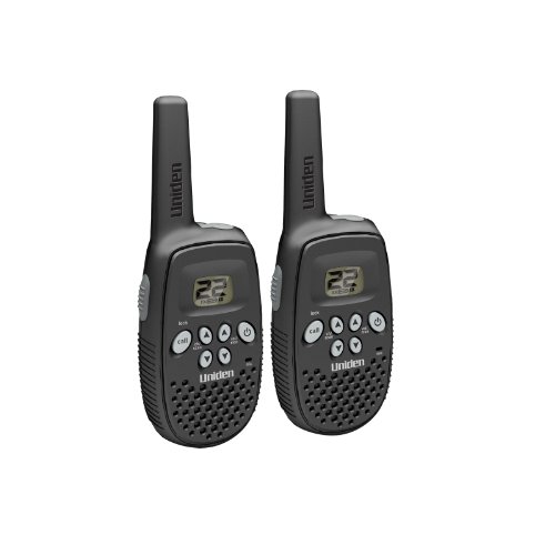 Uniden GMR 1636-2C 2-Way Radios, black, two radios