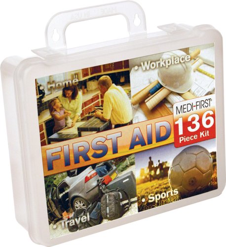 Medique 40136 Multi-Purpose First Aid Kit, 136-Piece