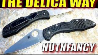 Spyderco Delica knives: Reference EDC