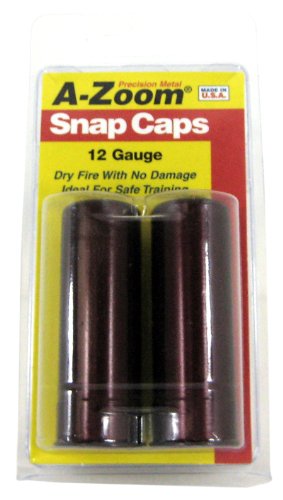 A-Zoom Precision Snap Caps 12 Gauge (2 Pack)