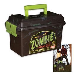 MTM Limited Edition Zombie Ammo Can (Black and Green)