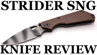 Strider SnG Knife Review