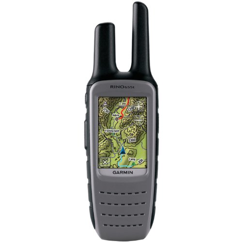 Garmin Rino 655t US GPS with TOPO 100K Maps