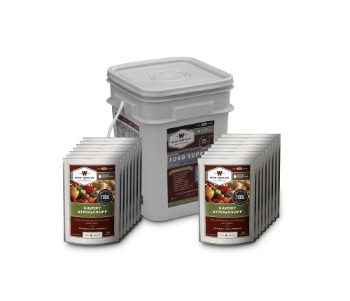 Wise Company 60 Serving Entrée Only Grab and Go Food Kit (13x9x10-Inch, 11-Pounds)