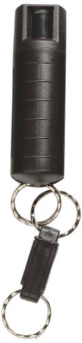 SABRE RED Compact Pepper Spray with Quick Release Key Ring