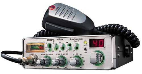 Uniden PC68LTW 40 Channel CB Radio with Front Mic