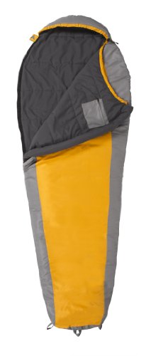 TETON Sports TrailHead +20°F Ultralight Sleeping Bag (2.9 Pound, 87-Inch x 32-Inch x 22-Inch, Orange/Grey)