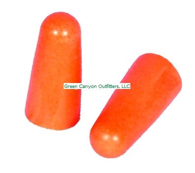 Radians 25 Pair Disposable Uncorded Foam Earplugs