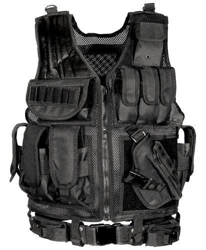 UTG Sportsman Tactical Scenario Vest, Black