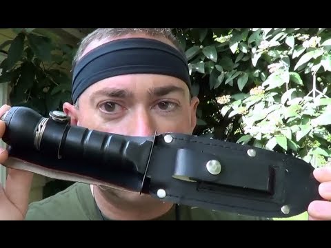 Awesome review of the 80's Hollow Handled Survival Knife!!