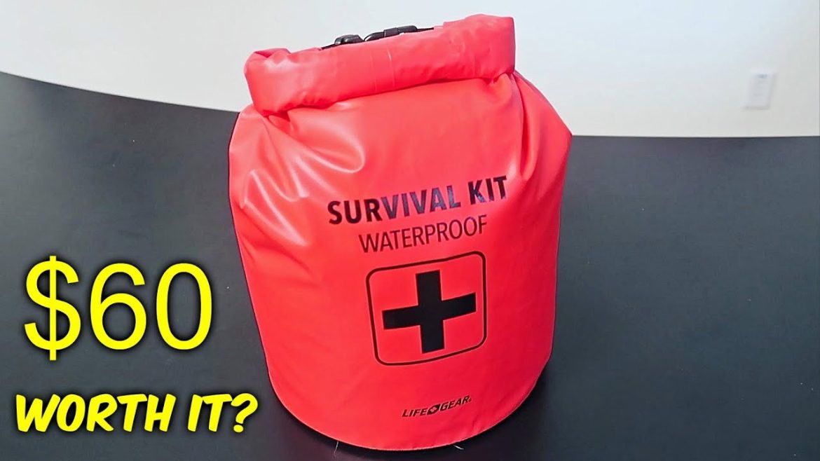 $60 Waterproof Survival Kit  from Walmart