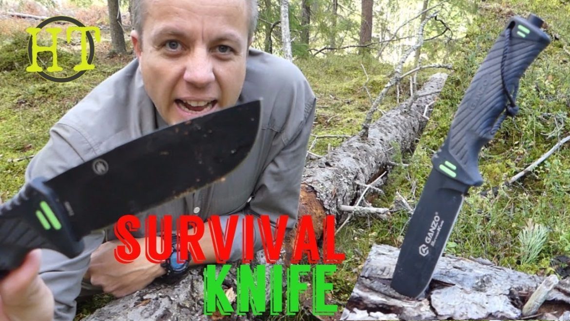 Survival Knife Pry Bar | Ganzo G8012