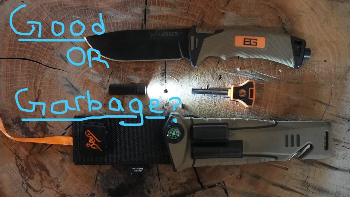 First Look and Review of BEAR GRYLLS Pro Survival Knife ???