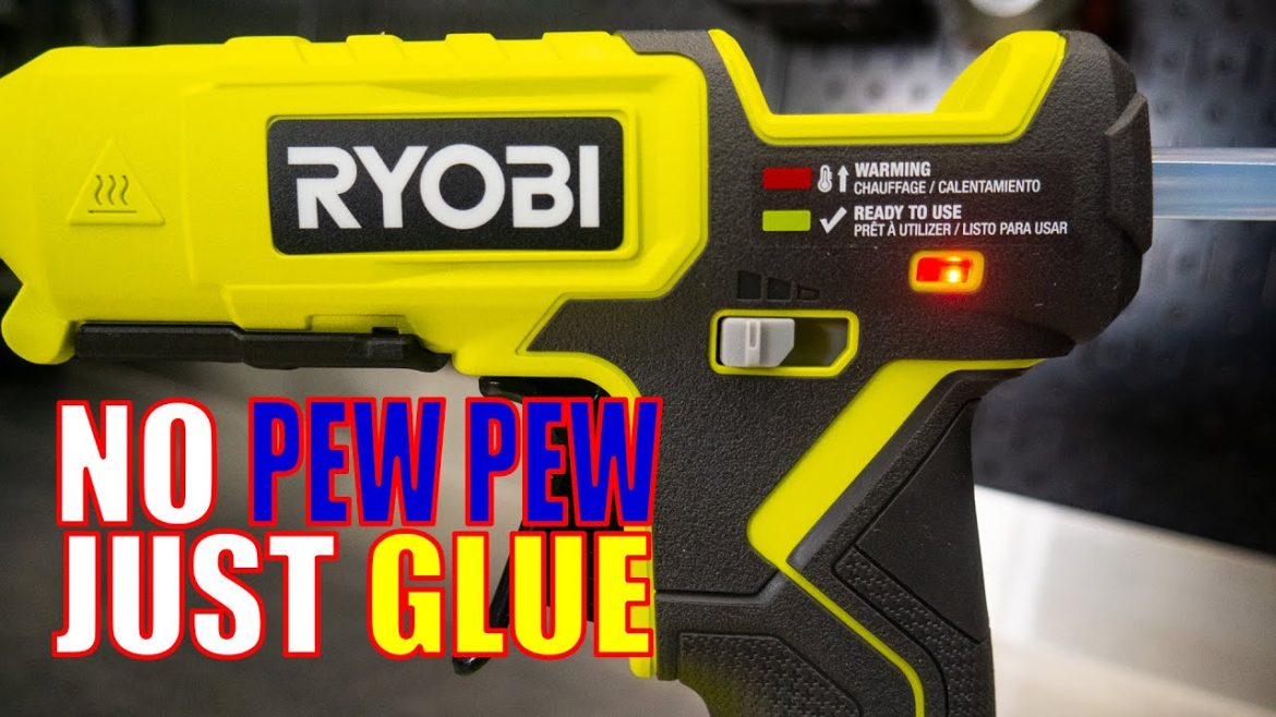 HANDY DANDY – RYOBI 18V P307 Dual Temp Glue Gun Review