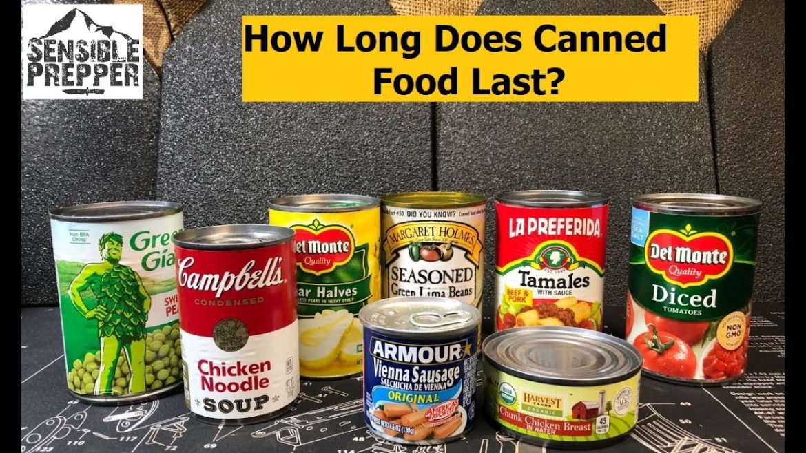 How Long Does Canned Food Last?  Survival Tip