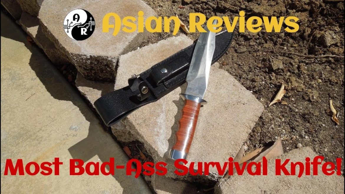 Most Bad-Ass Survival Knife! – Boker Magnum Giant Bowie Knife Review