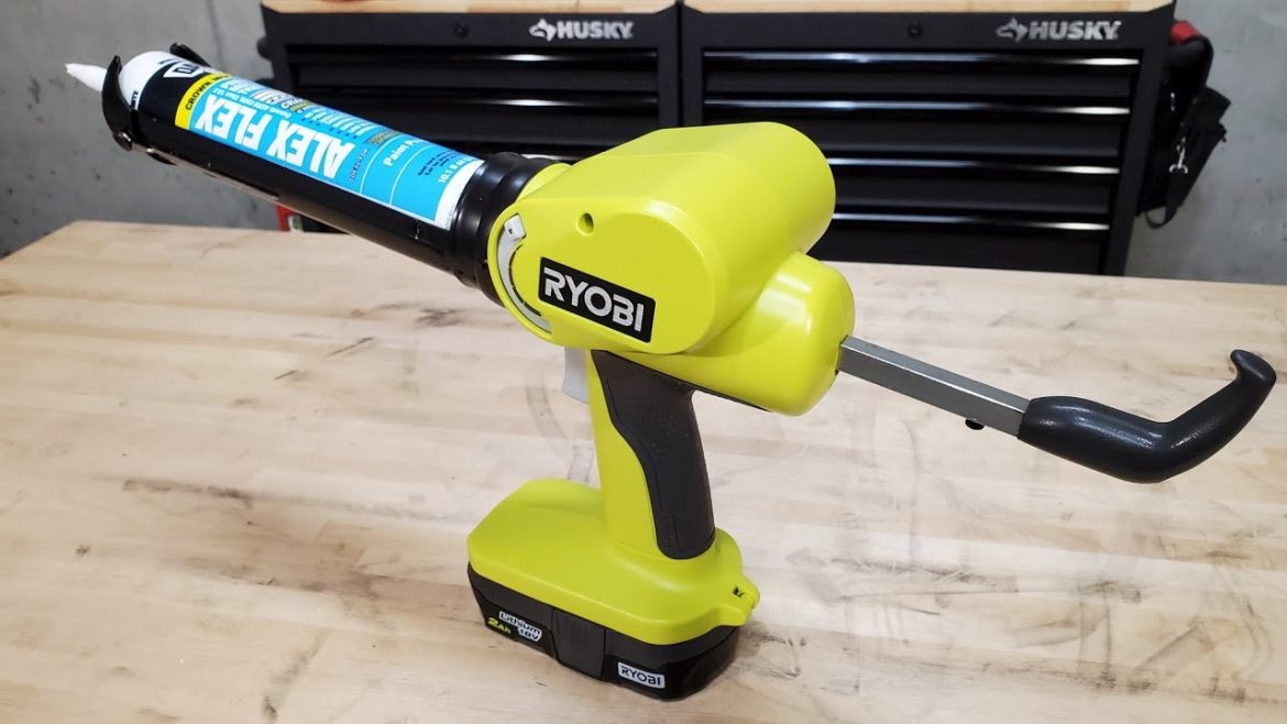 Ryobi 18V One+ Cordless Caulk and Adhesive Gun Review