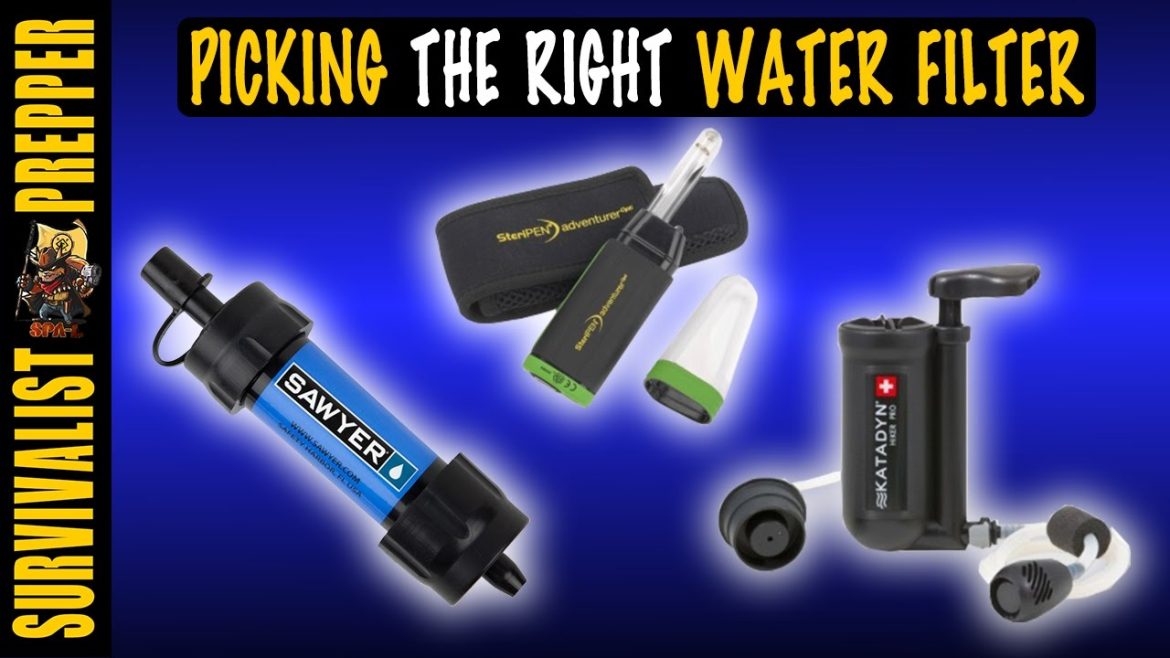 The Complete Guide to Water Filters For Preppers