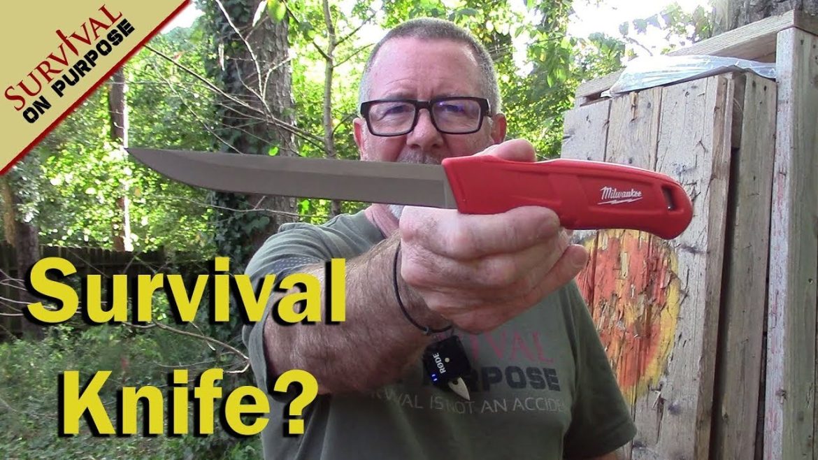 Under $20 Survival Knife? – Milwaukee Insulation Knife Review