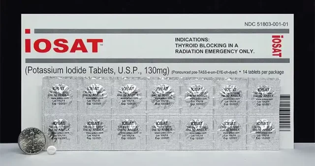 iOSAT Potassium Iodide Tablets For Nuclear Fallout