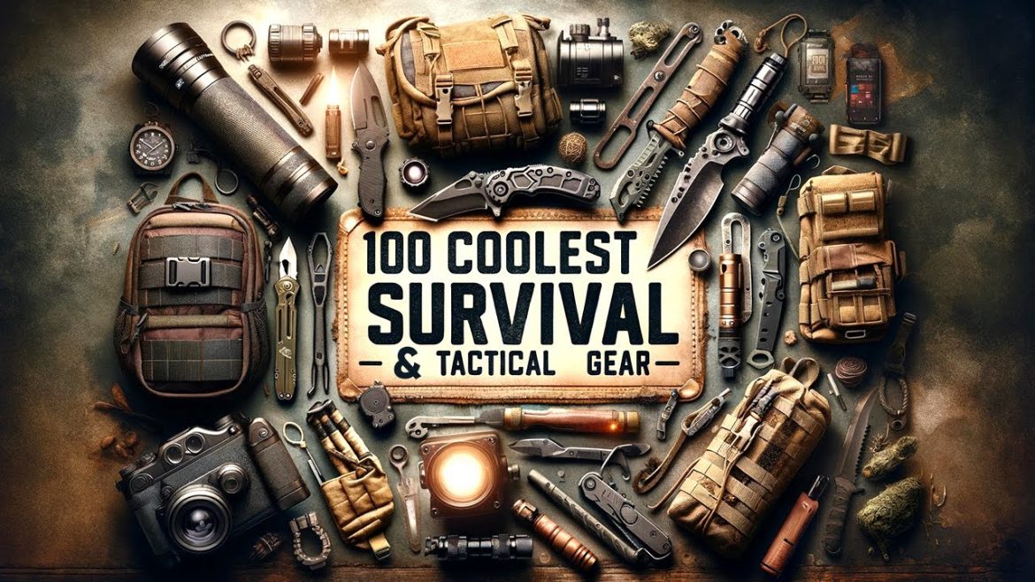 100 Coolest Survival & Tactical Gear You Must See 2024