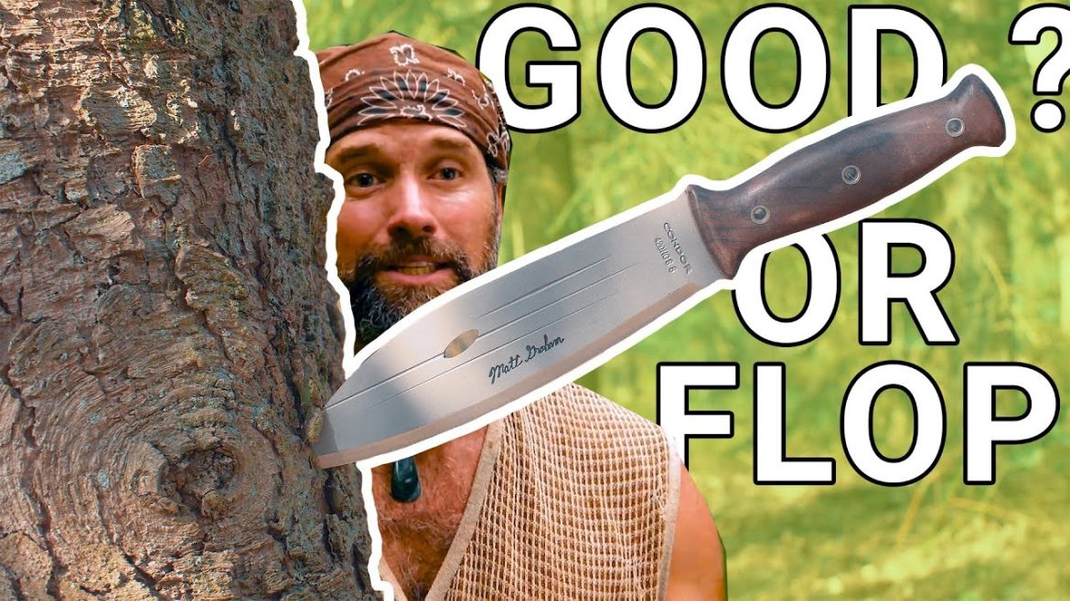 Discovery's Dual Survival Knife TESTED! | Condor Primitive Bush Knife By Matt Graham!