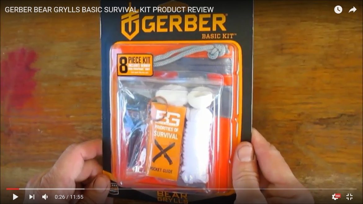 GERBER BEAR GRYLLS BASIC SURVIVAL KIT PRODUCT REVIEW