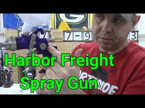 Harbor Freight HVLP Spray Gun Review