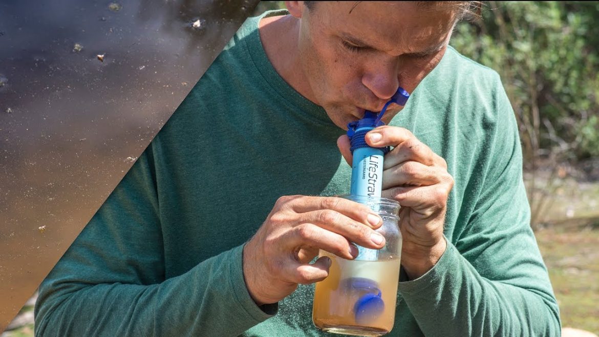 How effective is the Lifestraw?… Lifestraw vs. muddy puddle