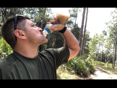 Katadyn Water Filter vs Mud Puddle #survival #prepper #shtf #camping