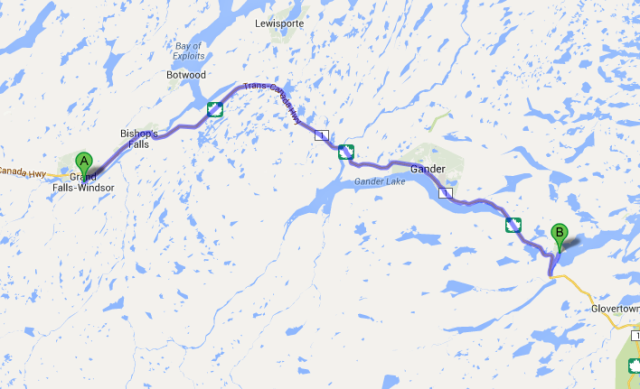 My Bicycle Trip Across Canada: Day 67: 9/11 in Gambo