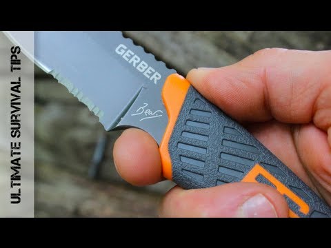 NEW – Gerber Bear Grylls Ultimate Compact Fixed Blade Survival Knife – Review