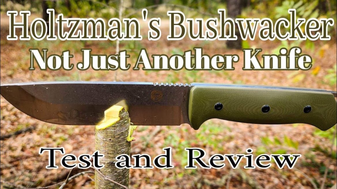 Not Just Another Knife – Test and Review #holtzmangorillasurvival #knifereview #bushwacker