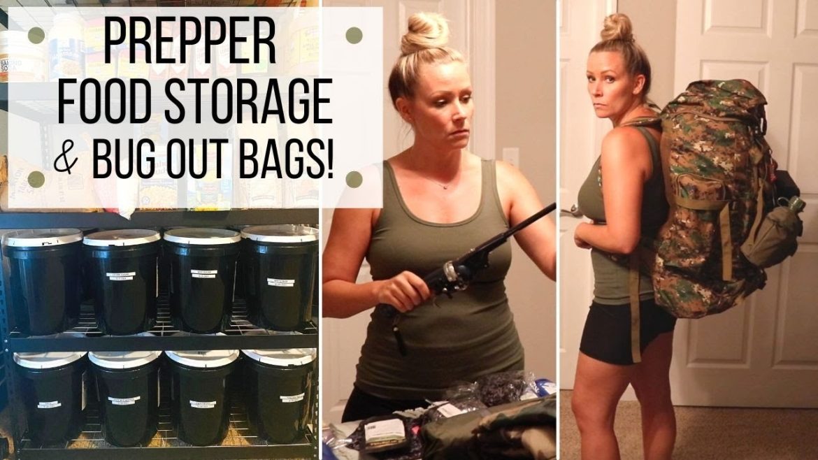 PREPPER Food Storage & Bug Out Bags! ?? || Sams Club Haul || How Our Family is Preparing if SHTF!