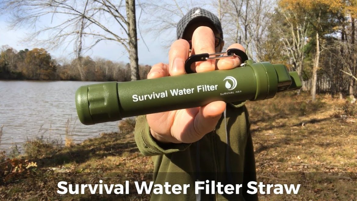 Survival Water Filter Straw by Survival Hax