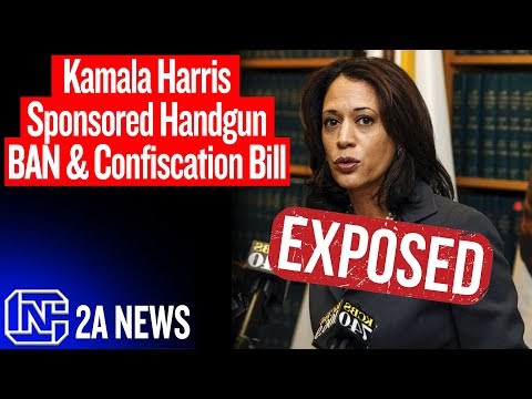 Exposed, Kamala Harris Sponsored Handgun Ban & Confiscation Bill – Colion Noir