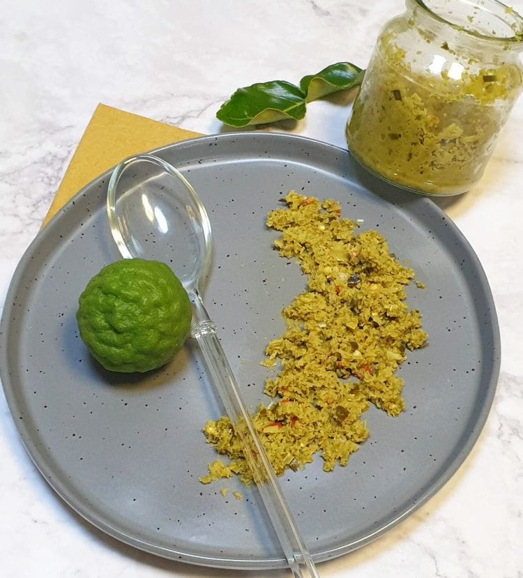 Fermented Lime & Chilli Paste (Makrut Lime Kosho)