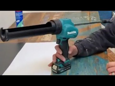 Makita 10.8v Silicon/Caulking Gun Review #makita #toolreview #cordlesssiliconegun #makitapowertools