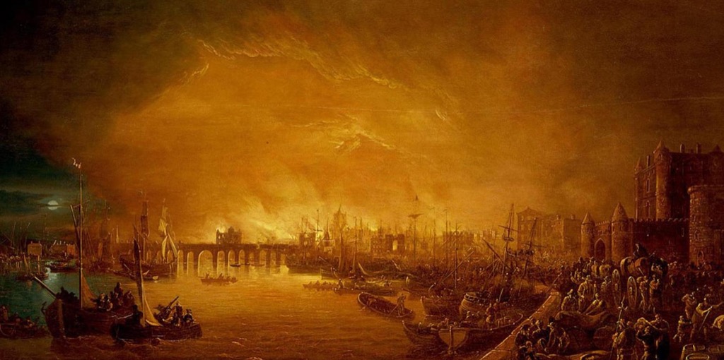 On September 2, 1666, the Great Fire of London began.