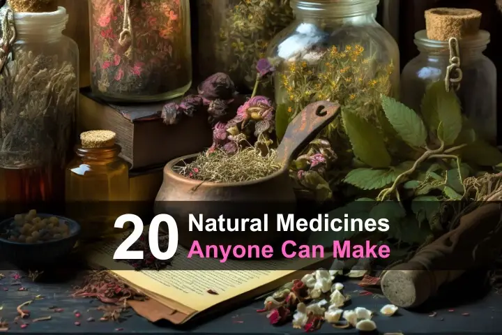 20 Natural Medicines That Anyone Can Make