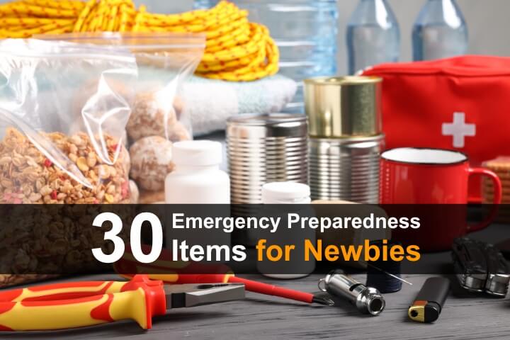 30 Survival Items Every New Prepper Should Get