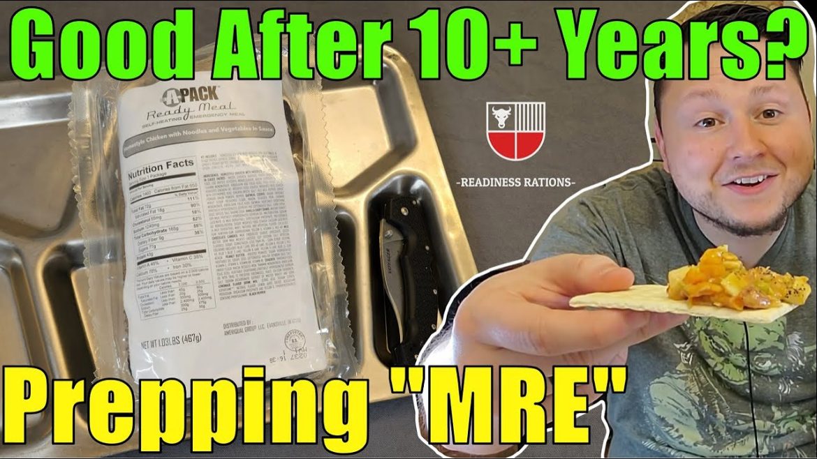 APack (Ready Meal) MRE Review | PREPPER FOOD TEST | AmeriQual Emergency Meal Ready To Eat (2010)