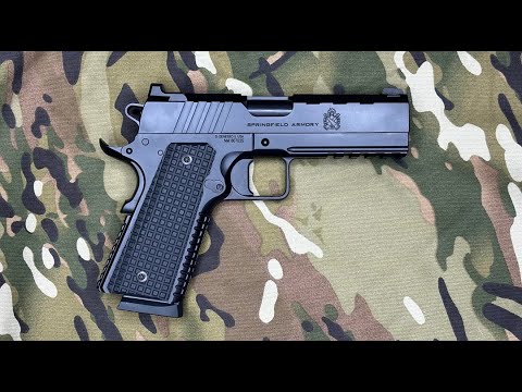 New Springfield Armory 1911 Emissary All Black 45 ACP Gun Review