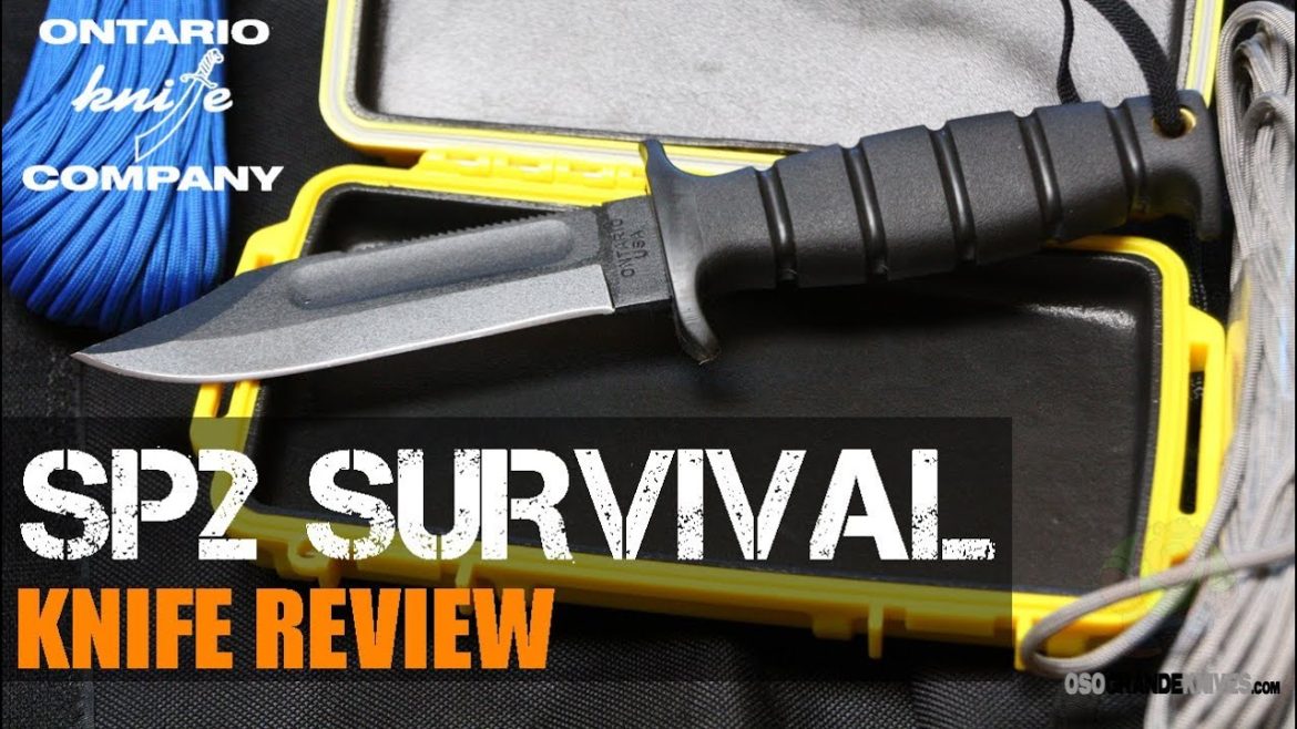 Ontario SP2 Spec Plus Air Force Survival Knife Review | OsoGrandeKnives