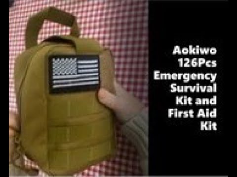 Review: Aokiwo 126Pcs Emergency Survival Kit and First Aid Kit