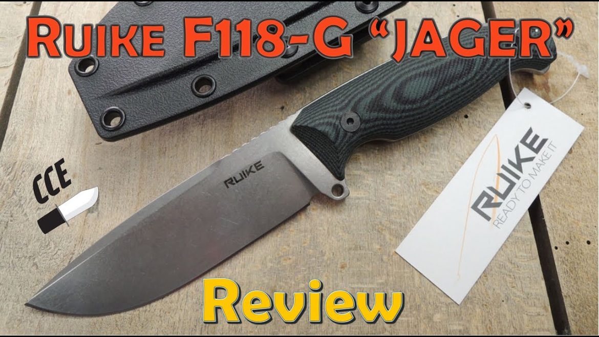 Review of the Ruike Knives F118-G  "JAGER"  Survival Knife