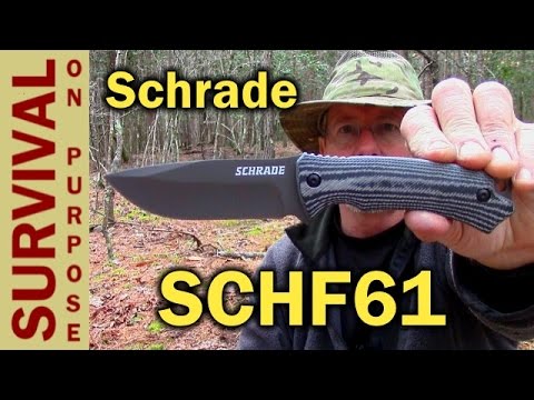 Schrade SCHF61 $35 Survival Knife Review